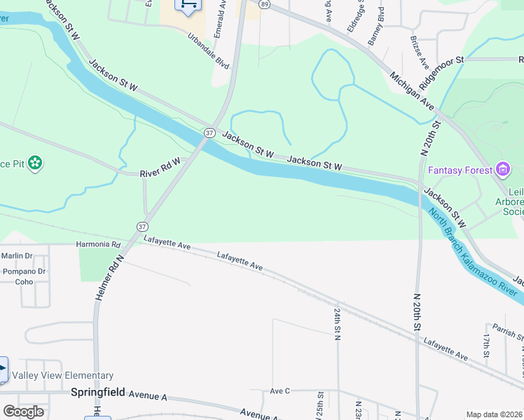 map of restaurants, bars, coffee shops, grocery stores, and more near 896 Lafayette Avenue in Springfield