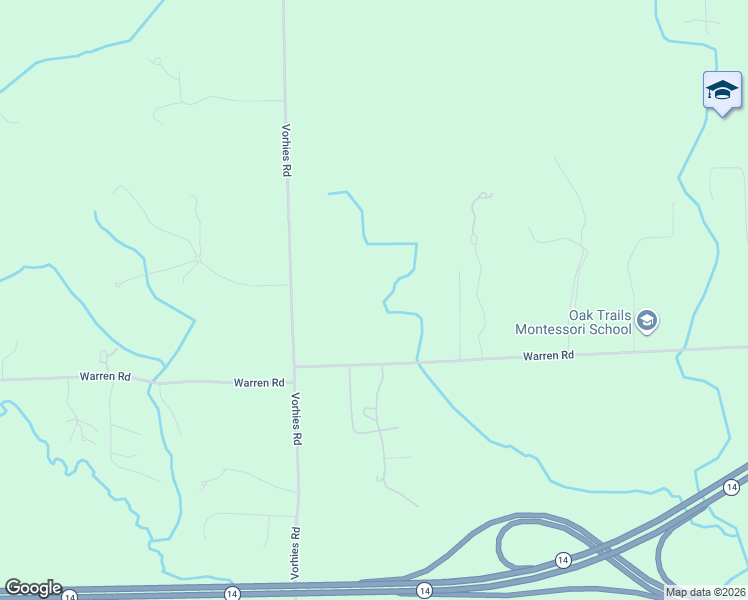 map of restaurants, bars, coffee shops, grocery stores, and more near 6147 Warren Road in Ann Arbor