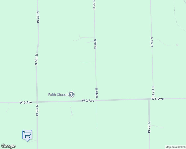 map of restaurants, bars, coffee shops, grocery stores, and more near 5185 North 7th Street in Kalamazoo