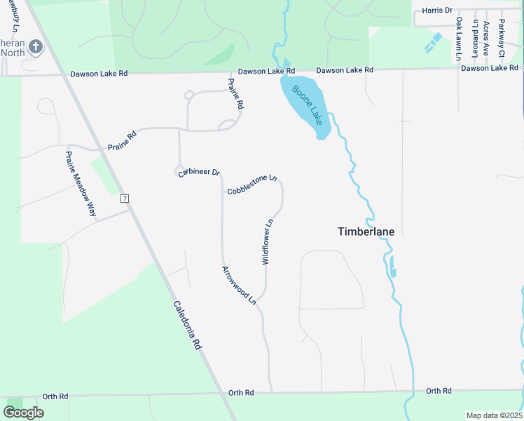 map of restaurants, bars, coffee shops, grocery stores, and more near 12540 Wildflower Lane in Belvidere