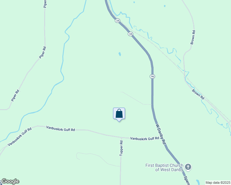 map of restaurants, bars, coffee shops, grocery stores, and more near 23 Slators Lane in Tompkins County