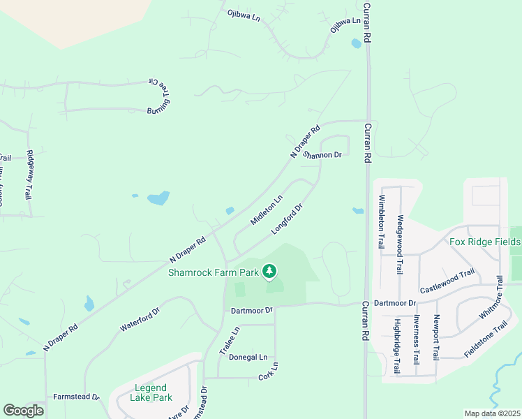map of restaurants, bars, coffee shops, grocery stores, and more near 6422 Midleton Lane in McHenry