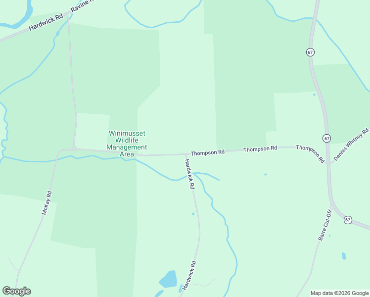 map of restaurants, bars, coffee shops, grocery stores, and more near 716 Hardwick Road in New Braintree