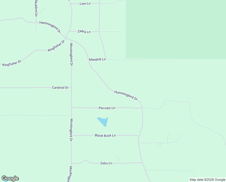 map of restaurants, bars, coffee shops, grocery stores, and more near Hummingbird Drive in Klamath County