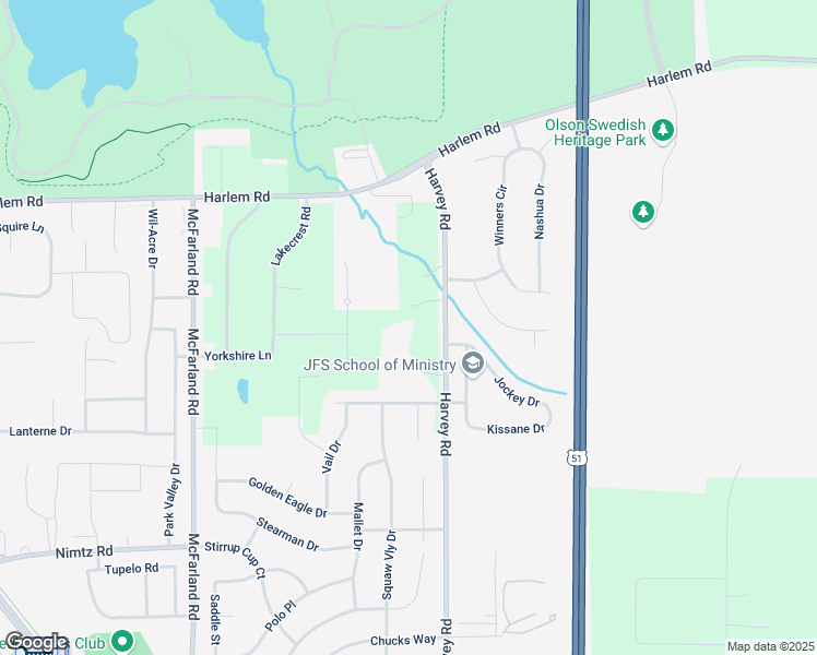 map of restaurants, bars, coffee shops, grocery stores, and more near 5292 Harvey Road in Caledonia