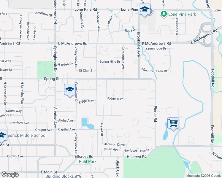 map of restaurants, bars, coffee shops, grocery stores, and more near 828 Woodbridge Drive in Medford