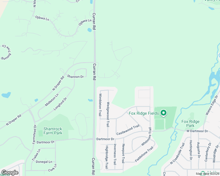 map of restaurants, bars, coffee shops, grocery stores, and more near 5932 Bluegrass Trail in McHenry