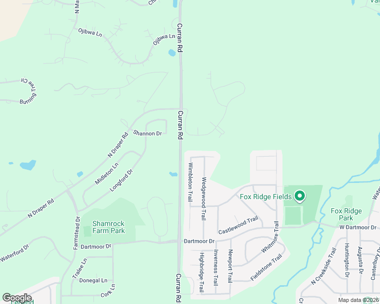 map of restaurants, bars, coffee shops, grocery stores, and more near 6012 Bluegrass Trail in McHenry