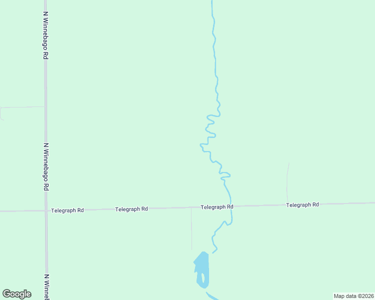 map of restaurants, bars, coffee shops, grocery stores, and more near 10477 Telegraph Road in Winnebago