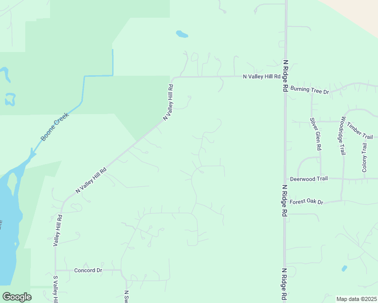map of restaurants, bars, coffee shops, grocery stores, and more near 715 North Concord Drive in Woodstock