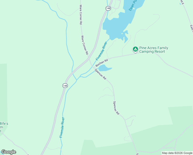 map of restaurants, bars, coffee shops, grocery stores, and more near 78 Spencer Road in Oakham
