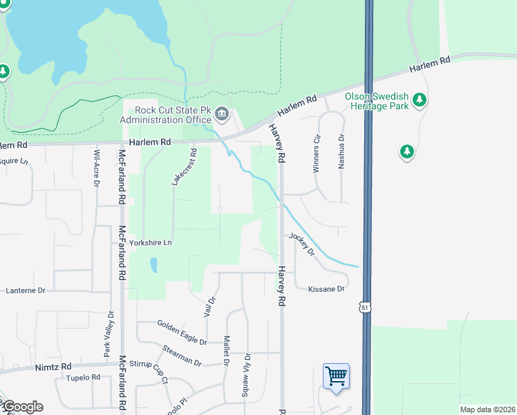 map of restaurants, bars, coffee shops, grocery stores, and more near 5292 Harvey Road in Caledonia