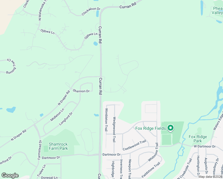 map of restaurants, bars, coffee shops, grocery stores, and more near 1116 Draper Road in McHenry