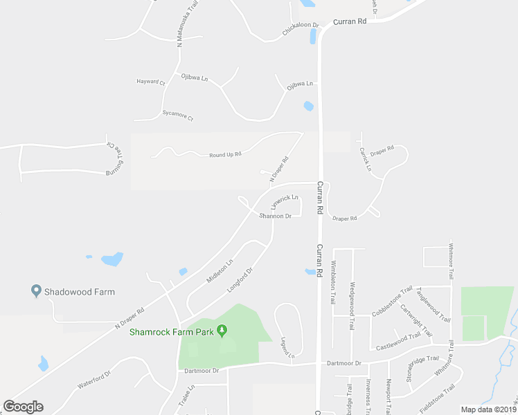 map of restaurants, bars, coffee shops, grocery stores, and more near 6312 Shannon Drive in McHenry