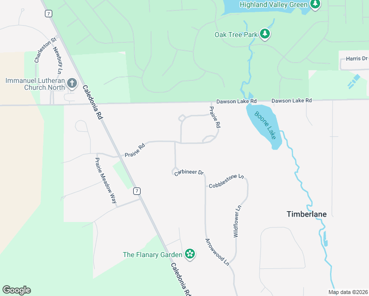 map of restaurants, bars, coffee shops, grocery stores, and more near 3351 Prairie Road in Belvidere