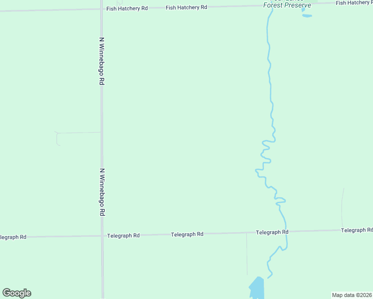 map of restaurants, bars, coffee shops, grocery stores, and more near 10608 Telegraph Road in Winnebago