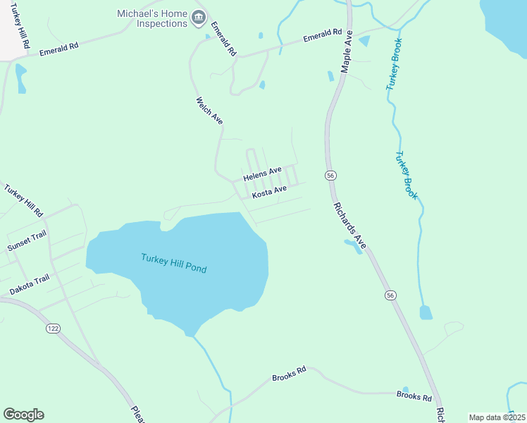 map of restaurants, bars, coffee shops, grocery stores, and more near 6 Athens Avenue in Rutland