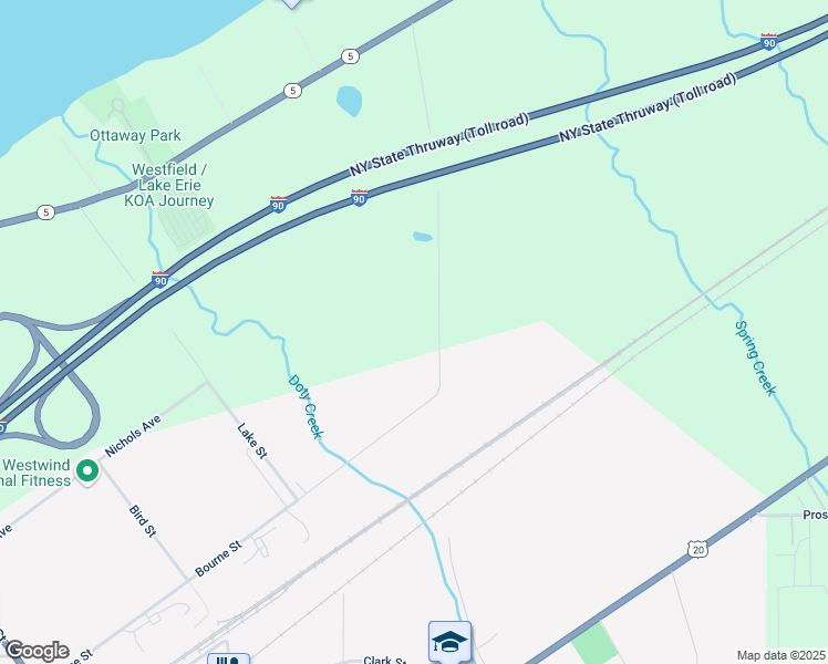 map of restaurants, bars, coffee shops, grocery stores, and more near 7805 Persons Road in Westfield