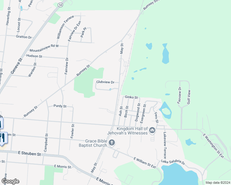 map of restaurants, bars, coffee shops, grocery stores, and more near 319-321 May St in Bath