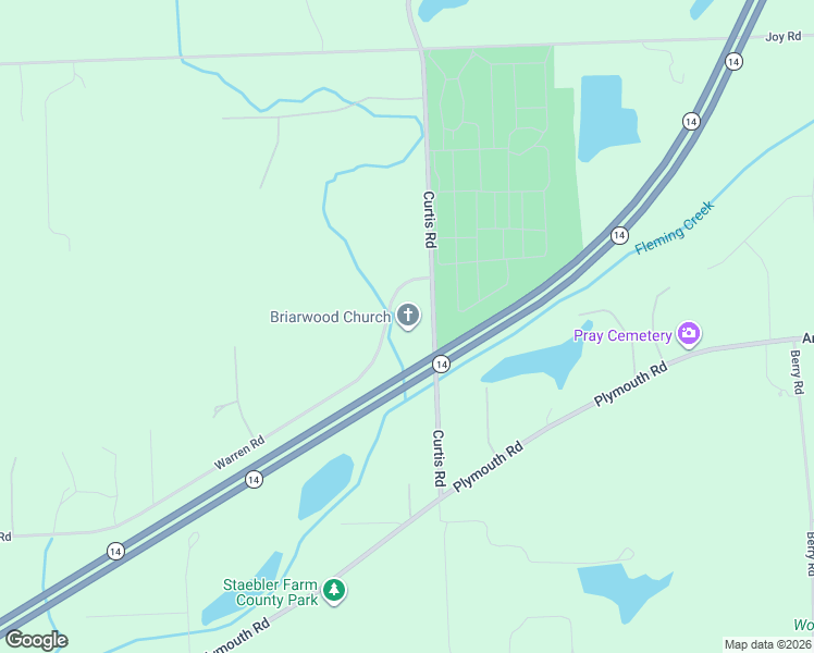 map of restaurants, bars, coffee shops, grocery stores, and more near Highway 14 in Plymouth