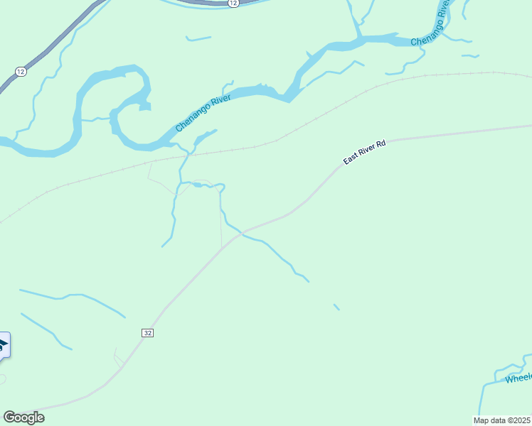 map of restaurants, bars, coffee shops, grocery stores, and more near 1717 County Road 32 in Greene