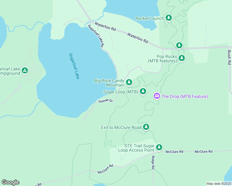map of restaurants, bars, coffee shops, grocery stores, and more near 1172 Sugarloaf Lake Road in Chelsea