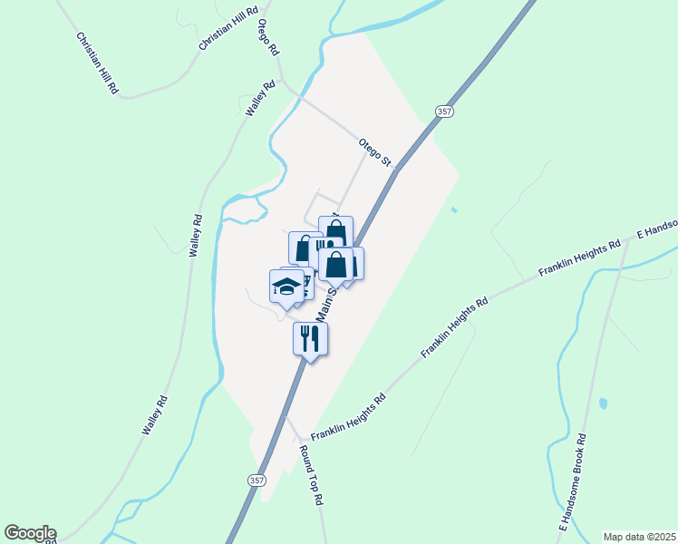 map of restaurants, bars, coffee shops, grocery stores, and more near in Franklin