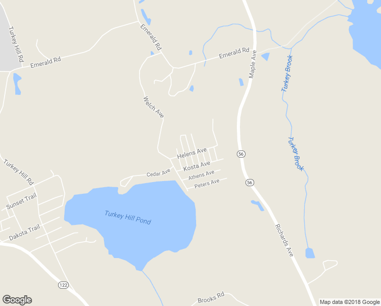 map of restaurants, bars, coffee shops, grocery stores, and more near 8 Johnson Way in Rutland