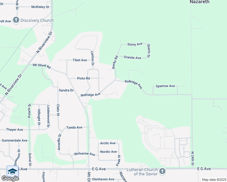 map of restaurants, bars, coffee shops, grocery stores, and more near 3888 Observation Avenue in Kalamazoo