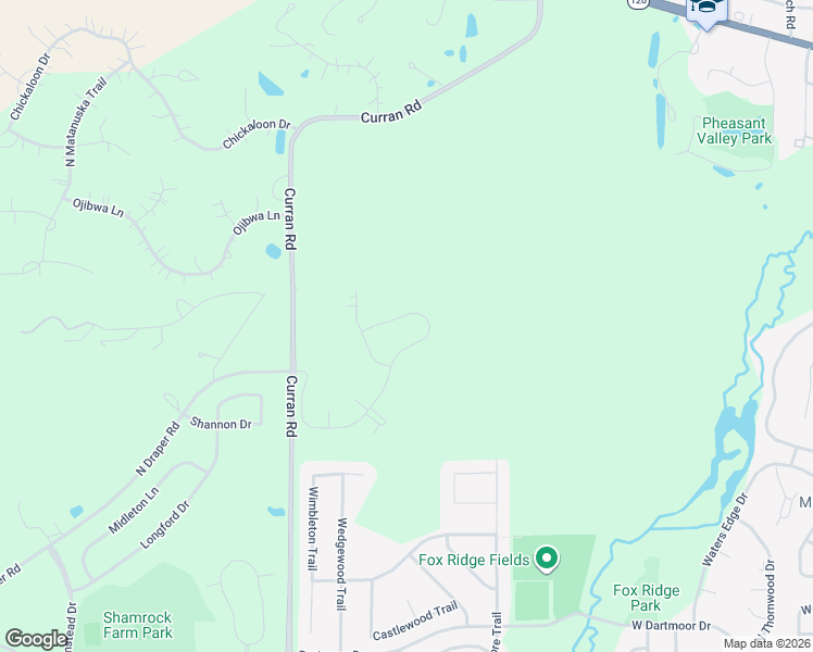map of restaurants, bars, coffee shops, grocery stores, and more near 1350 Draper Road in McHenry