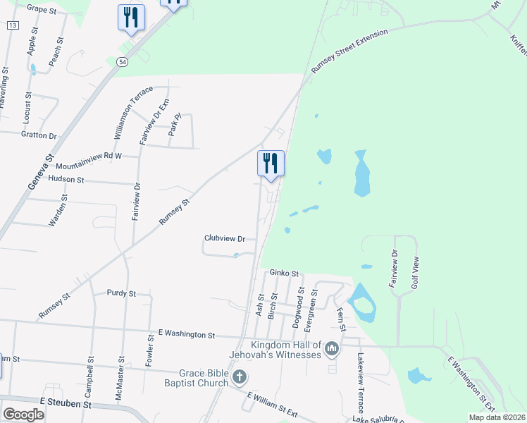 map of restaurants, bars, coffee shops, grocery stores, and more near 330 May Street in Bath