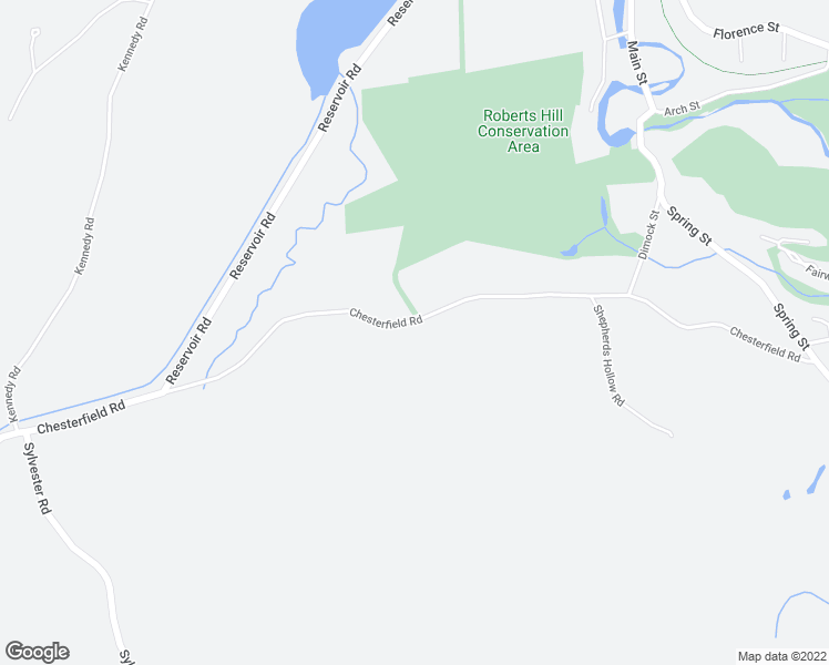 map of restaurants, bars, coffee shops, grocery stores, and more near 358 Chesterfield Road in Northampton