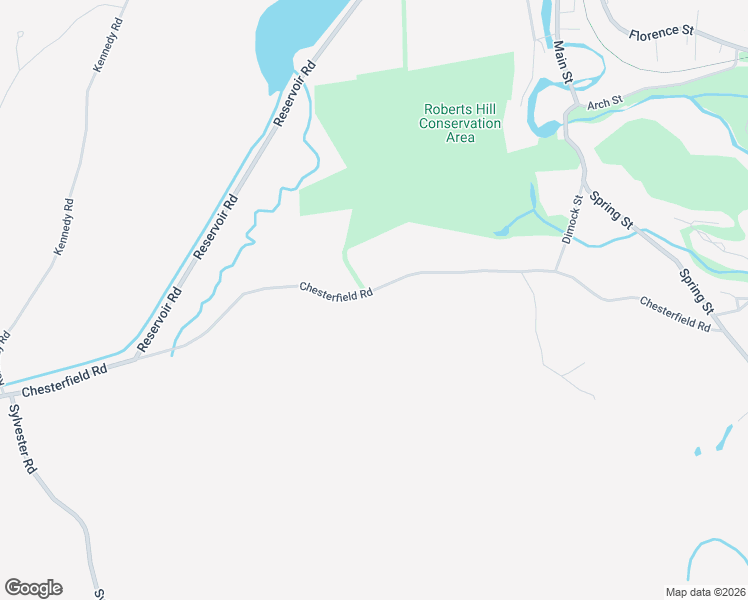 map of restaurants, bars, coffee shops, grocery stores, and more near 358 Chesterfield Road in Northampton