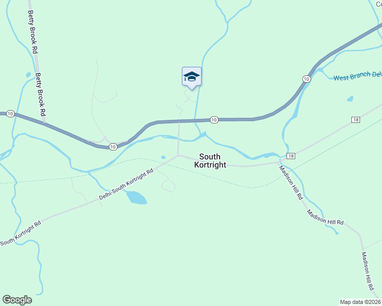 map of restaurants, bars, coffee shops, grocery stores, and more near 10723 County Hwy 18 St in Hobart