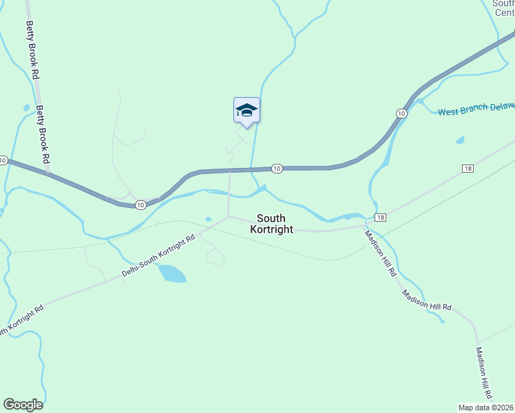 map of restaurants, bars, coffee shops, grocery stores, and more near 10723 County Hwy 18 St in Hobart