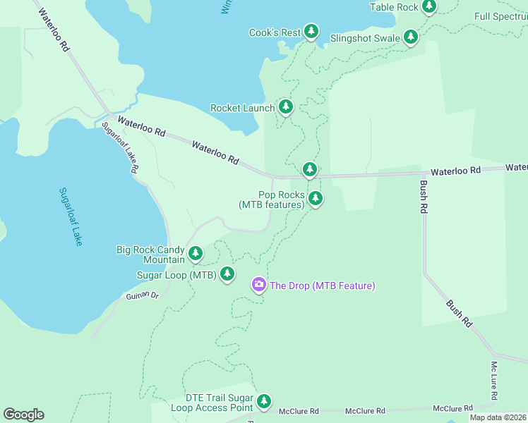 map of restaurants, bars, coffee shops, grocery stores, and more near 1135 Sugarloaf Lake Road in Chelsea