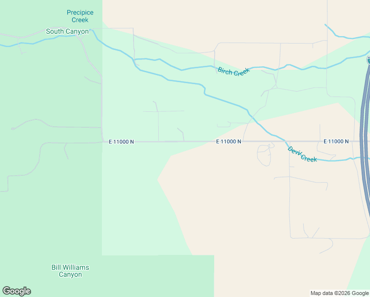 map of restaurants, bars, coffee shops, grocery stores, and more near 10995 North Elk Ridge Road in Malad City