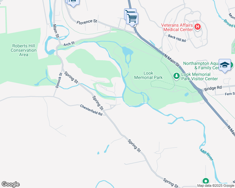 map of restaurants, bars, coffee shops, grocery stores, and more near 508 Fairway Village in Northampton