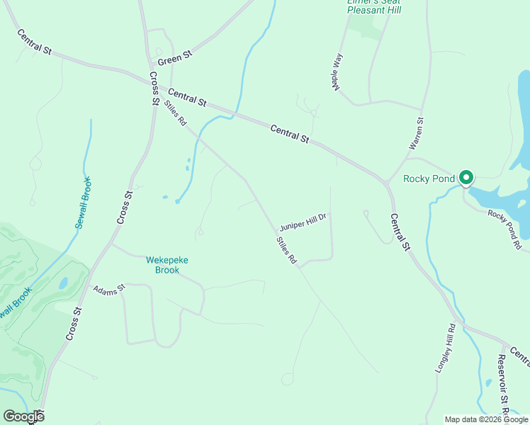 map of restaurants, bars, coffee shops, grocery stores, and more near 93 Stiles Road in Boylston
