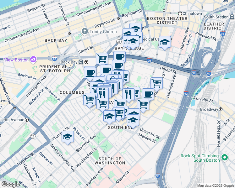 540 Tremont St, Boston MA - Walk Score