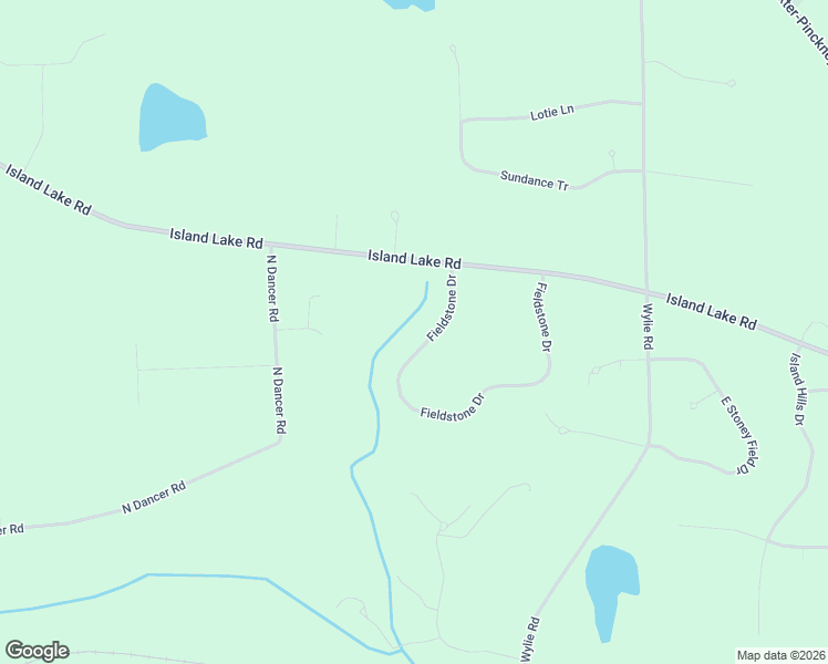 map of restaurants, bars, coffee shops, grocery stores, and more near 3044 Fieldstone Drive in Dexter