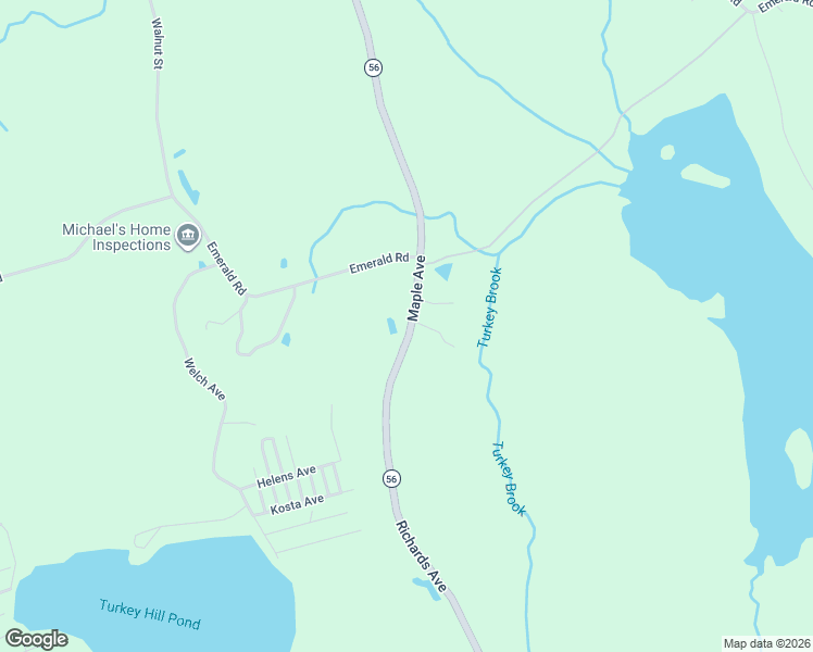 map of restaurants, bars, coffee shops, grocery stores, and more near 272 Maple Avenue in Rutland