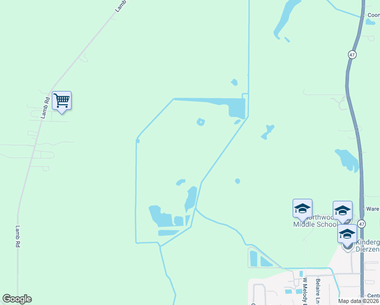 map of restaurants, bars, coffee shops, grocery stores, and more near 1110 West South Street in Woodstock
