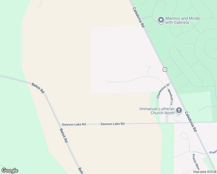 map of restaurants, bars, coffee shops, grocery stores, and more near 2571 Newbury Lane in Caledonia