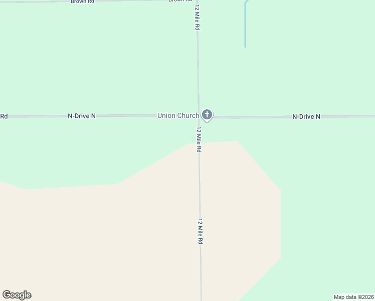 map of restaurants, bars, coffee shops, grocery stores, and more near 18823 12 Mile Road in Battle Creek