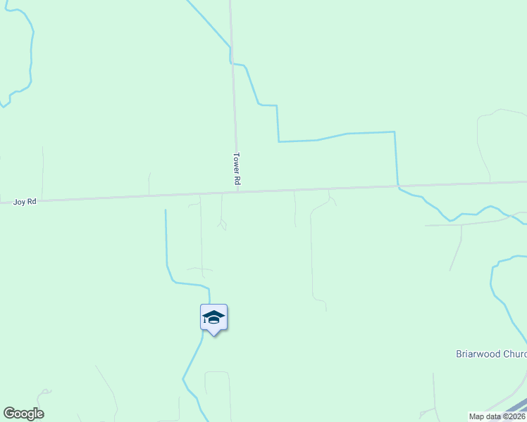 map of restaurants, bars, coffee shops, grocery stores, and more near 7060 East Joy Road in Ann Arbor