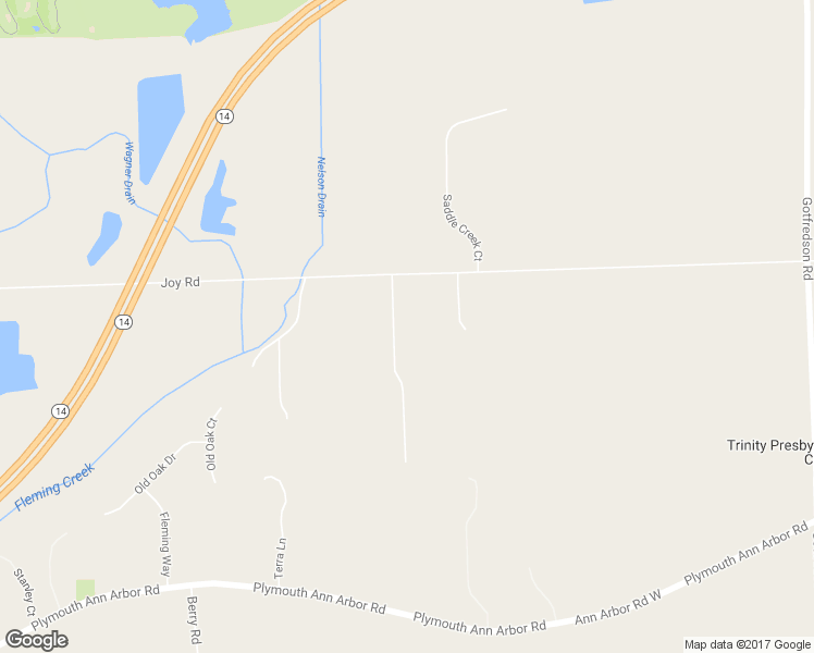 map of restaurants, bars, coffee shops, grocery stores, and more near 9180 Joy Road in Plymouth