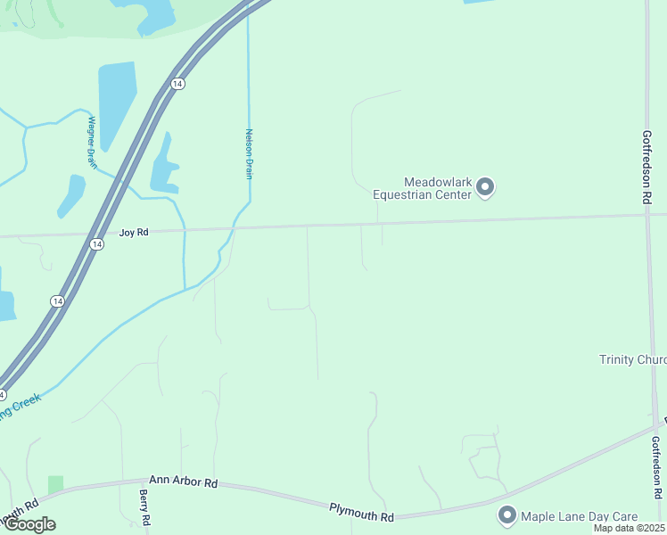 map of restaurants, bars, coffee shops, grocery stores, and more near 9180 Joy Road in Plymouth