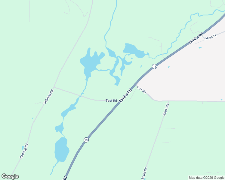 map of restaurants, bars, coffee shops, grocery stores, and more near 130 Test Road in Tompkins County
