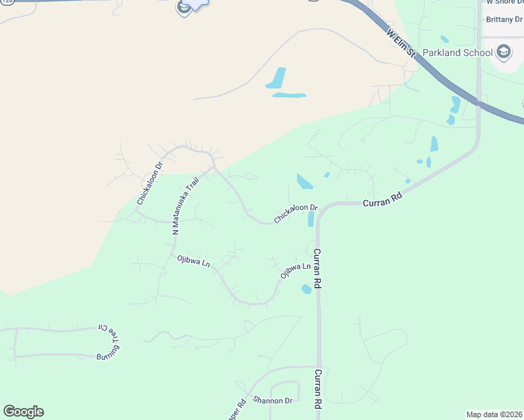 map of restaurants, bars, coffee shops, grocery stores, and more near 6117 Chickaloon Drive in McHenry